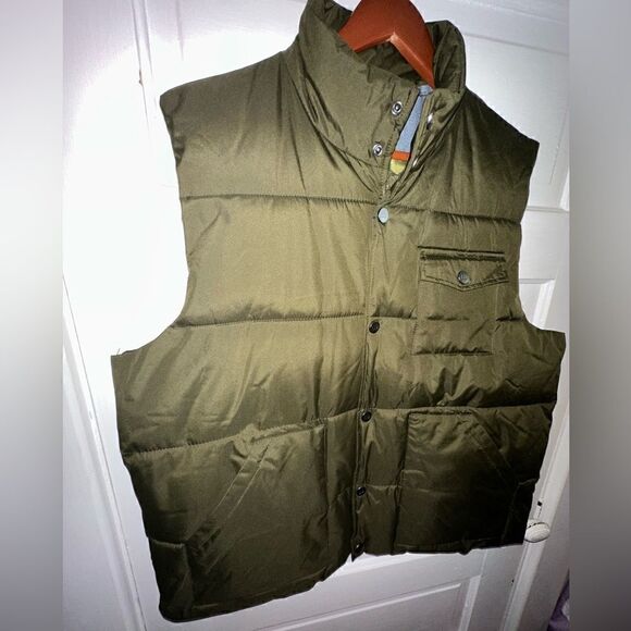 Linea Uomo Puffer Vest Size XL - Picture 3 of 10
